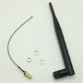 Miniatyrbillede 3 af 5: 2.4G WIFI Antenne 5DBi SMA Foldeantenne 2400mhz-2500mhz Høj Gain Antenne med IPEX Forlængerkabel 2STK
