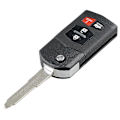 Miniatyrbillede 1 af 5: Smart fjernbetjeningsnøgle til bil med 4 knapper, bilnøgle fob passer til 3 2010 2011 2012 2013 315Mhz Bgbx1T478Ske125