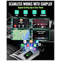 Miniatyrbillede 3 af 5: Trådløs CarPlay-adapter til enhed, adapter til konvertering af fabriksmonteret kablet til trådløs CarPlay-adapter Plug & Play