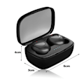 Pikkukuva 5 / 5: Bluetooth-yhteensopivat kuulokkeet, alhainen latenssi, stereo surround, vakaa lähetys, automaattinen yhteys, vedenpitävät langattomat nappikuulokkeet