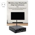 Miniatyrbillede 2 af 5: 2.1 Kanal Effektforstærker til Hjemmebrug Digital Lille Effektforstærker Feber Bil Bluetooth Stereo EU Stik