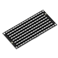 Miniatyrbilde 4 av 5: LED Matrise Kontrollmodul 8x16 Panel IC2 Kommunikasjon Display DC3.3?5V Enkeltkortdatamaskiner