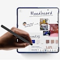 Miniatyrbillede 4 af 5: For Honor Magic V2 5G Skin-touch telefoncover med hærdet glasfilm og stylus Light Green
