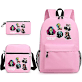 Miniatyrbild 1 av 5: Guardians Of The Galaxy 3-pack Ryggsäckar Cartoon Barn Pojkar Flickor Skolväska Lättvikts Studenter Vattentät Kapacitet Mochilas style 17