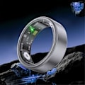 Miniatyrbillede 5 af 5: SR06 Smart Ring, Sundhedsmonitor, Pulsmåler Søvnmonitor 5ATM Vandtæt Sølv
