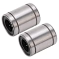 Pikkukuva 4 / 5: 2 kpl Sylinterimäinen lineaarinen liikekuulalaakeri ID 16mm OD 28mm LM16UU CNC 3D-tulostimeen