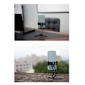 Miniatyrbillede 2 af 5: Foldbart Tripod Mini Lomme Magnetisk Telefon Tripod Stativ Selfe Stick Bord Smartphone Holder til Video Fotografering