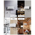 Miniatyrbild 4 av 5: För Gen 3 Routerfäste, Mesh Router Gen3 & Strömförsörjning 2-i-1 Metall Väggmonteringskit, för Monteringskit