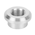 Miniatyrbilde 1 av 3: 1/4in NPT Innvendig Gjenget Aluminium Sveise på Plugg Fittings Sensor Adapter