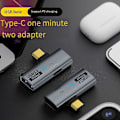 Pikkukuva 2 / 5: Type C -sovitin OTG 10 Gbps nopea tiedonsiirto 100 W PD-lataus USB3.2/Type-C-latausmuunnin puhelimelle