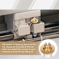 Miniatyrbild 5 av 5: Graveringsspets och utbytbar drivenhet med extra graveringsspets för utbyte, kompatibel med Maker/Maker3