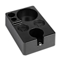 Pikkukuva 1 / 5: 58mm Kahvi Portafilter Teline Jakelija Pidike Espresso Tamper Matto Jalusta Espresso Koputuslaatikko Kahvitarvikkeet