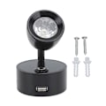 Miniatyrbillede 1 af 5: RV Læselampe LED Indendørs Sengelampe Båd Yacht USB Genopladelig Justerbar Touch Lampe T DC12 til 24V Sort