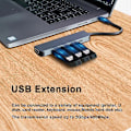 Miniatyrbild 4 av 5: Dockningsstation 5-i-1 Höghastighets Multifunktionell Drivrutinsfri Dataöverföring 5Gbps USB-C Hub Typ-C till HDMI-kompatibel Adapter Kompatibel iPad Pro
