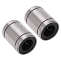 Pikkukuva 2 / 5: 2 kpl Sylinterimäinen lineaarinen liikekuulalaakeri ID 16mm OD 28mm LM16UU CNC 3D-tulostimeen