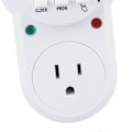 Miniatyrbillede 3 af 5: Timer Stikkontakt 7 Dages Programmerbar Digital Timer Stik i Lys Timer Kontakt med 3 Ben Stikkontakt til Apparat