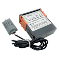 Miniatyrbillede 3 af 5: Dobbelt Display Temperatur- og Fugtighedsregulator STC-3028 10A AC110-220V, Intelligent Digital Termostat til Rugemaskiner