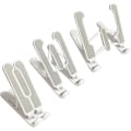 Miniatyrbillede 2 af 3: Foldbar Laptop Holder Justerbar Bærbar Desktop Laptop Stand (sort) (5-e-0) White