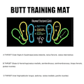 Miniatyrbillede 4 af 5: Squat Måtte Knæ Måtte Squat Assistent Træningspude til Glute Træning & Vægtløftning - Hofte Thrust Pude til Squat