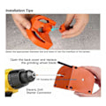Miniatyrbilde 3 av 5: Elektrisk Drillbit-sliper for alle bor, sakser, Cobalt Drillbit-slipesliper
