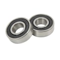 Miniatyrbillede 5 af 5: 4 stk. hjullejer 6202?RS kromstål erstatning til Coleman Powersports CT200U CT200U?EX Trail 200 Mini Bike