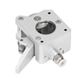Miniatyrbild 5 av 5: Dubbelväxlad Extruder Metall Silver MK8 3D-skrivartillbehör Ersättningsdel för Prusa I3 Mk3 Högerhänt