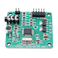 Miniatyrbild 2 av 5: Audio VS1003 Modul Röstavkodningskort Inbyggda Mikrofoner för MP3 MP3+V WMA WAV MIDI SP-MIDI