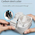 Miniatyrbillede 2 af 5: P12 Etiketmaskine Bluetooth Etiketprinter Understøtter Flere Materialeetiketter, med 4 Pakker Hvid Etikettape