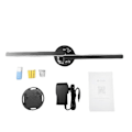 Miniatyrbilde 4 av 5: WIFI 3D Holografisk Projektor APP Kontroll 224LED Holografisk Spiller for Bilde Video Butikk Reklame Display EU Plugg