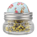 Miniatyrbillede 1 af 3: Sy Nålepude Glasflaske Rund Perle Store Hovednåleholder DIY Sy Kit