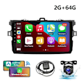 Miniatyrbild 4 av 5: 2G+64G Android Bilstereo för 2009-2013 Trådlös Carplay Android Auto, 9-tums Bilradio GPS WiFi Backkamera