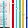 5 stk Elastiske bokmerker er perfekte for enhver bok, kontor - Bokmerker for kvinner - Bokmerker for menn