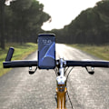 Miniatyrbild 4 av 5: Mobilhållare för cykel, 360 graders rotation, universal mobilfäste i aluminiumlegering för motorcykel för navigering