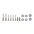 Miniatyrbilde 3 av 5: RC Bil Front C-sete Front Styrekopp Bakakselsete Kit for 1/10 Slash 2WD RC Bil Oppgraderingsdeler Titan