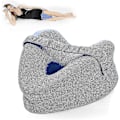 Miniatyrbillede 1 af 5: Smooth Spine Pude, Smooth Spine Alignment Pude - Lindrer Hofte og Iskias, Smooth Spine Benpude, 100% Ny Blue