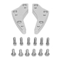 Miniatyrbilde 1 av 5: 1 Par Motorsykkel Styrefeste Ergonomisk Rustsikker Aluminium Styreforhøyer Spacer Kit For K 1600 GT GTL