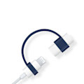 Miniatyrbilde 5 av 5: Kabeladapterholder med snor for USB-C, Micro USB nettbrett Touch Pen Sleeve Cover Red