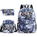 Miniatyrbild 1 av 5: Guardians Of The Galaxy 3-pack Ryggsäckar Cartoon Barn Pojkar Flickor Skolväska Lättvikts Studenter Vattentät Kapacitet Mochilas style 15