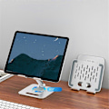 Miniatyrbilde 4 av 5: Laptopstativ Aluminiumlegering Ergonomisk Riser Tablettholder Kjøleholder 360 for Notebook