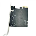 Pikkukuva 2 / 5: 4 Portin USB 3.0 PCI-E -laajennuskortti PCI Express PCIe USB 3.0 Hub -sovitin 5 Gbps Riser-ohjainjatke SATA-virralla