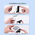 Miniatyrbillede 1 af 5: Magnetisk Quick Release Mount med Variabel Dobbelt Interface Quick Release Kit til GO 3/ 3s