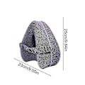 Miniatyrbild 2 av 5: Smooth Spine Pillow, Smooth Spine Alignment Pillow - Lindrar höft- och ischiasvärk, Smooth Spine Leg Pillow, 100% Ny Gray