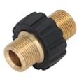 Pikkukuva 2 / 5: Painepesurin adapteri pistoolin letkuliitin 5000PSI pesukoneen varaosat uros M22 sisäreikä 14mm - uros M22 sisäreikä 15mm