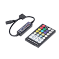 Miniatyrbillede 4 af 5: LED Controller Trådløs RF 5 i 1 Mini Fuld Touch LED Lysbjælke 28 Taster RGB CCT Controller