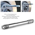 Miniatyrbilde 4 av 4: Hjulplasseringsstift Dekkmontering Fjerningsverktøy Justeringsverktøy Mutter Bolt Lugs M14x1.5 Universal Titanium Farge