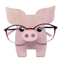 Miniatyrbillede 1 af 5: Brilleskabsdyr Brilleramme Hund Træ Brilleskabs Display Stativ piggy
