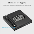 Miniatyrbild 5 av 5: Extern DVD USB3.0 Läser CD-spelare Brännare Optiska Diskenheter för PC Laptop Notebook