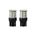 Miniatyrbillede 1 af 4: 2 stk. 7443 64-SMD Hvide 6000K Baklys Bremse Stop Baglygte LED Pære Lys Lampe Pærer