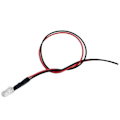 Pikkukuva 2 / 5: 100 kpl erä 20 cm valmiiksi johdotettu 5 mm LED-valo lamppu valmiiksi johdotetut valodiodit DIY-kodin sisustukseen DC3.7V-12V D