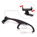Miniatyrbillede 4 af 5: Til Mini Cooper R55 R56 Roterende Biltelefonholder Vuggeholder Stand Hatchback Mobiltelefon Mount Stand Dele R56 Red Flag